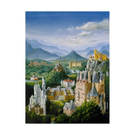 Harro Maass 'German Castles' Canvas Art,24x32